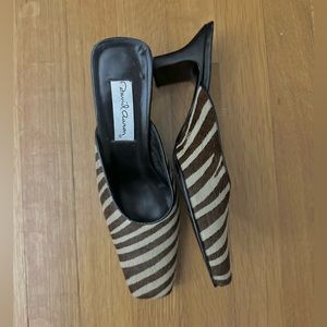 David Aaron Zebra Low Heels